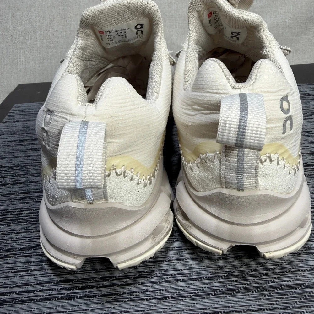 On Cloudaway Shoes - Women 7.5 - White Pearl  49.98945 Sustainable Travel